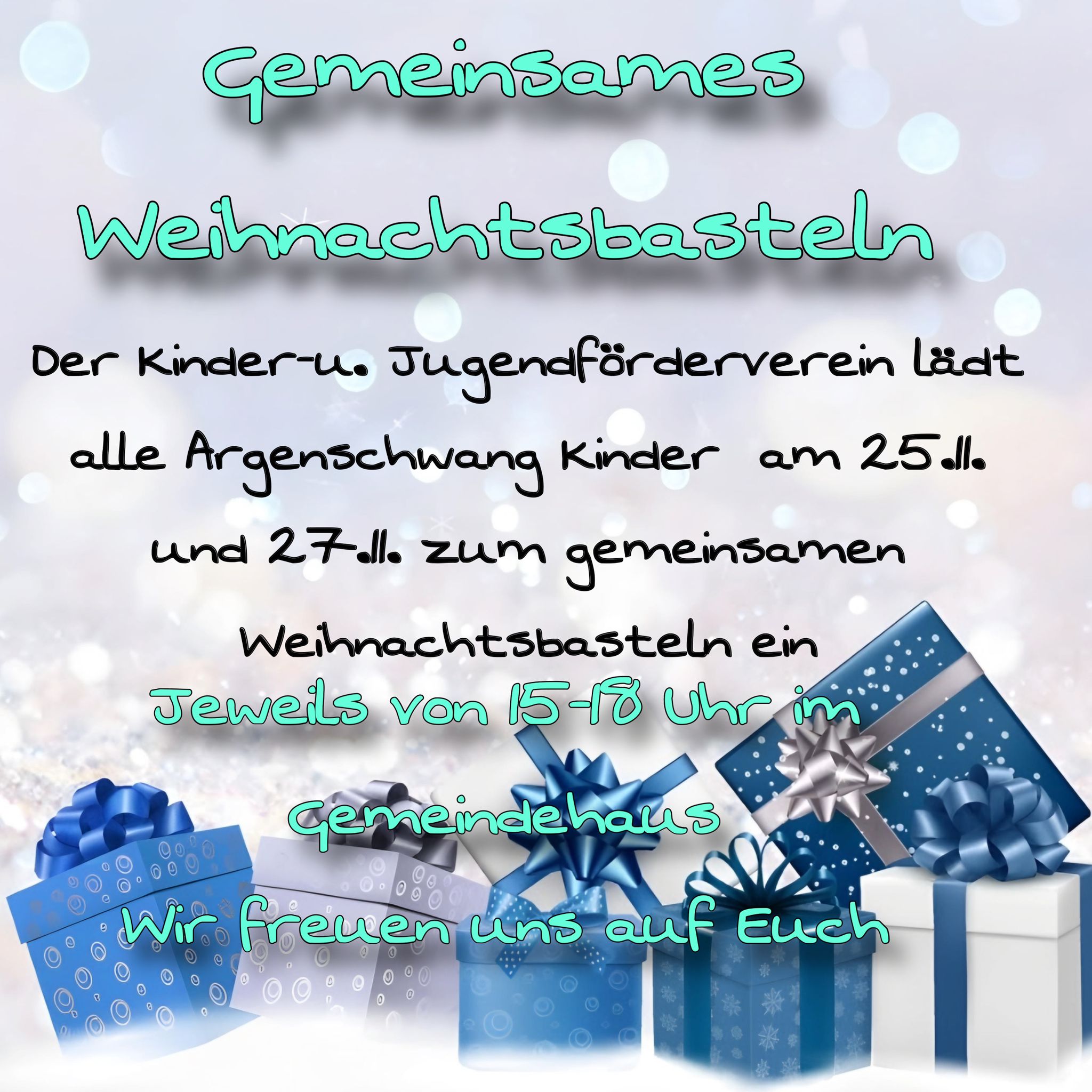 Weihnachtsbasteln 2024